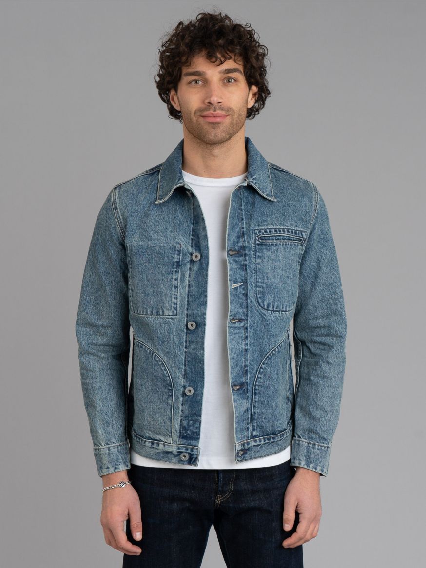 Rogue Territory Supply Jacket - 15oz Indigo Selvedge River Wash