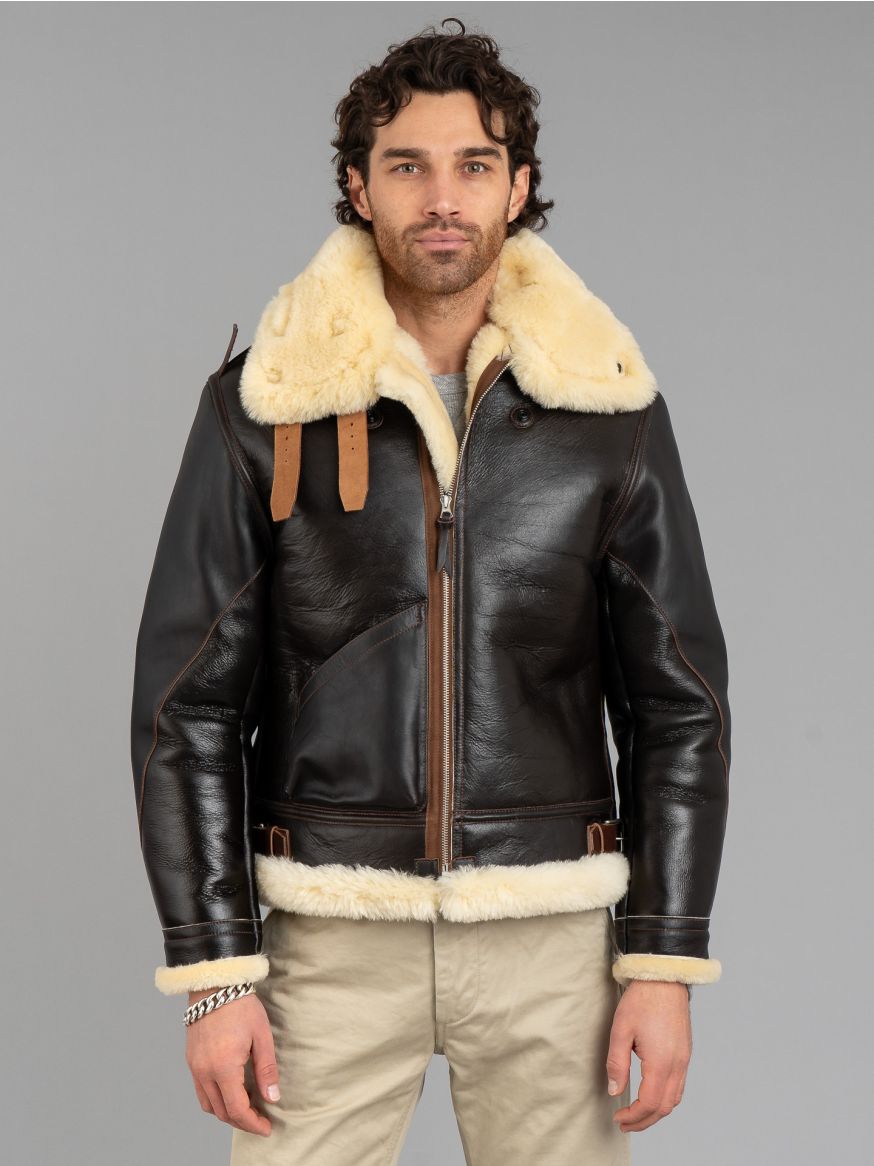 The Real McCoy's Type B3 Sheepskin Flight Jacket