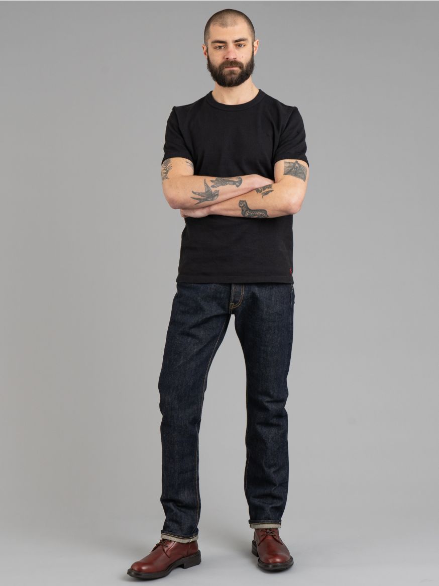 Iron Heart 21oz Indigo Selvedge Jeans IH-888S-21 - Relaxed Tapered