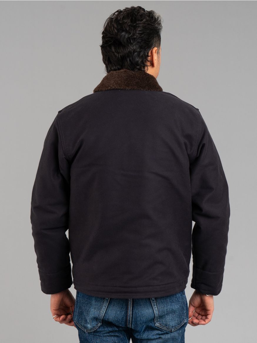 The Real McCoy's N1 Deck Jacket - Navy