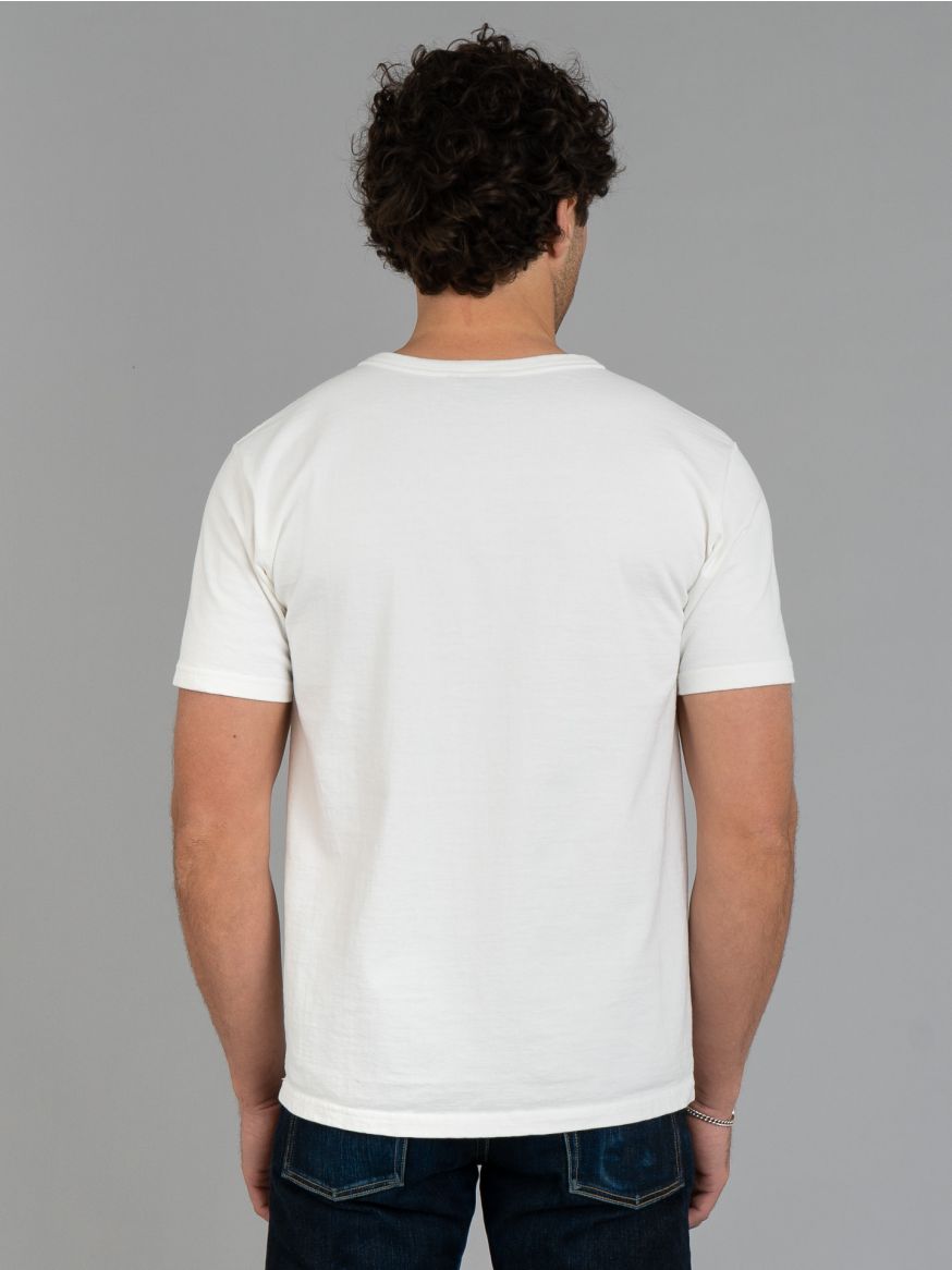 Studio D'Artisan 9913 Loopwheeled T Shirt - White