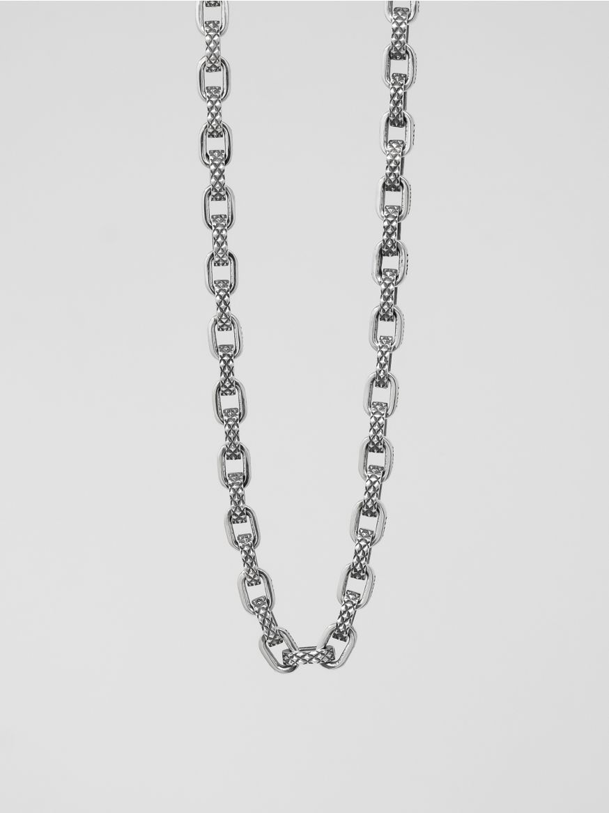 Good Art Sterling Silver Pequeño A Mano Chain - Goosebumps