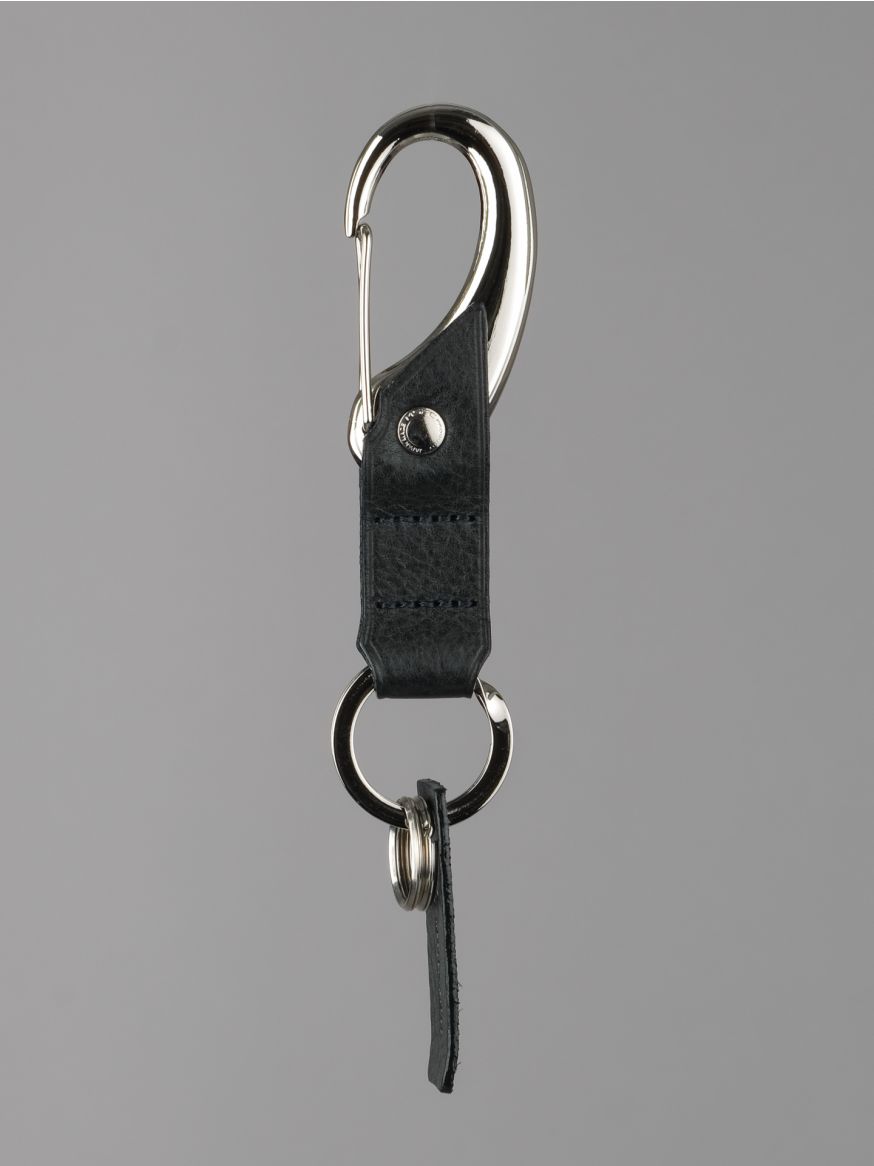 Master-Piece EQ Leather Key Holder - Navy