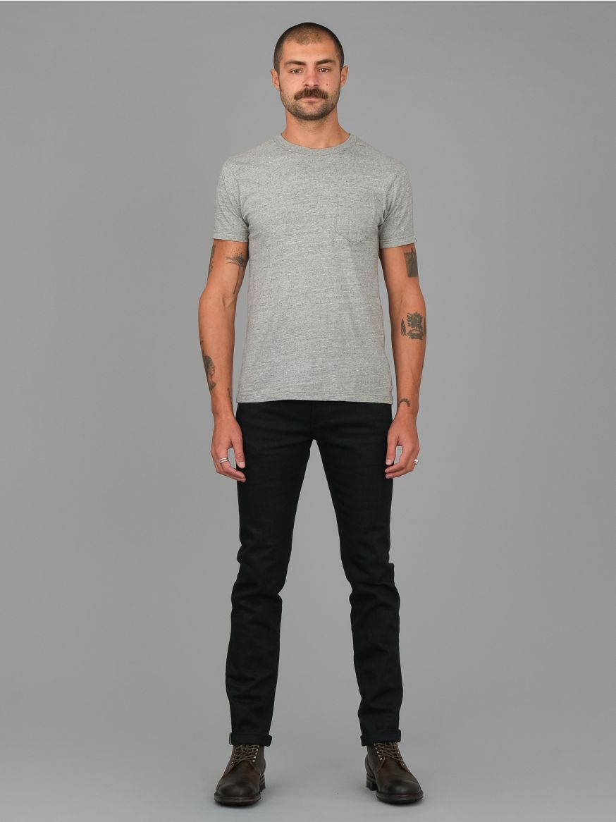 Hiut Denim Skinr Double Black Selvedge Jeans - Limited Edition - Super Slim