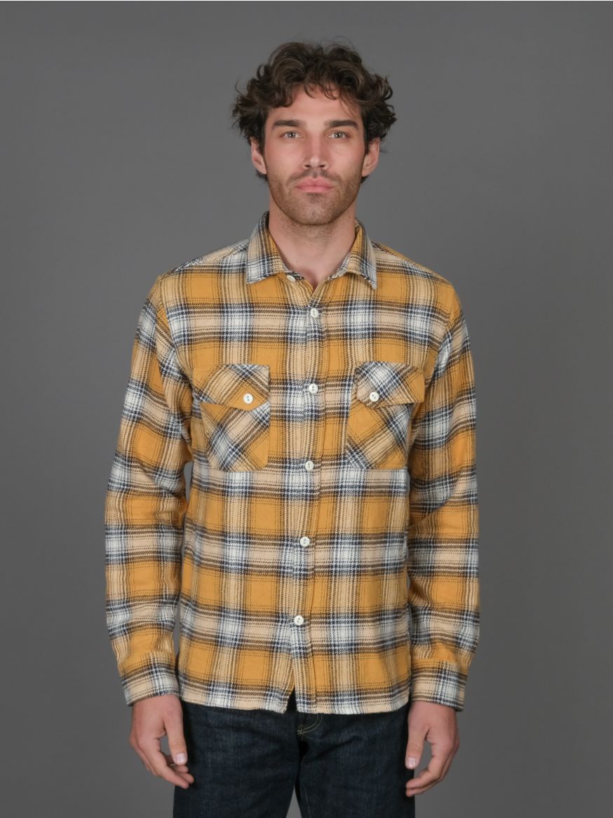 3sixteen Crosscut Flannel - Dijon