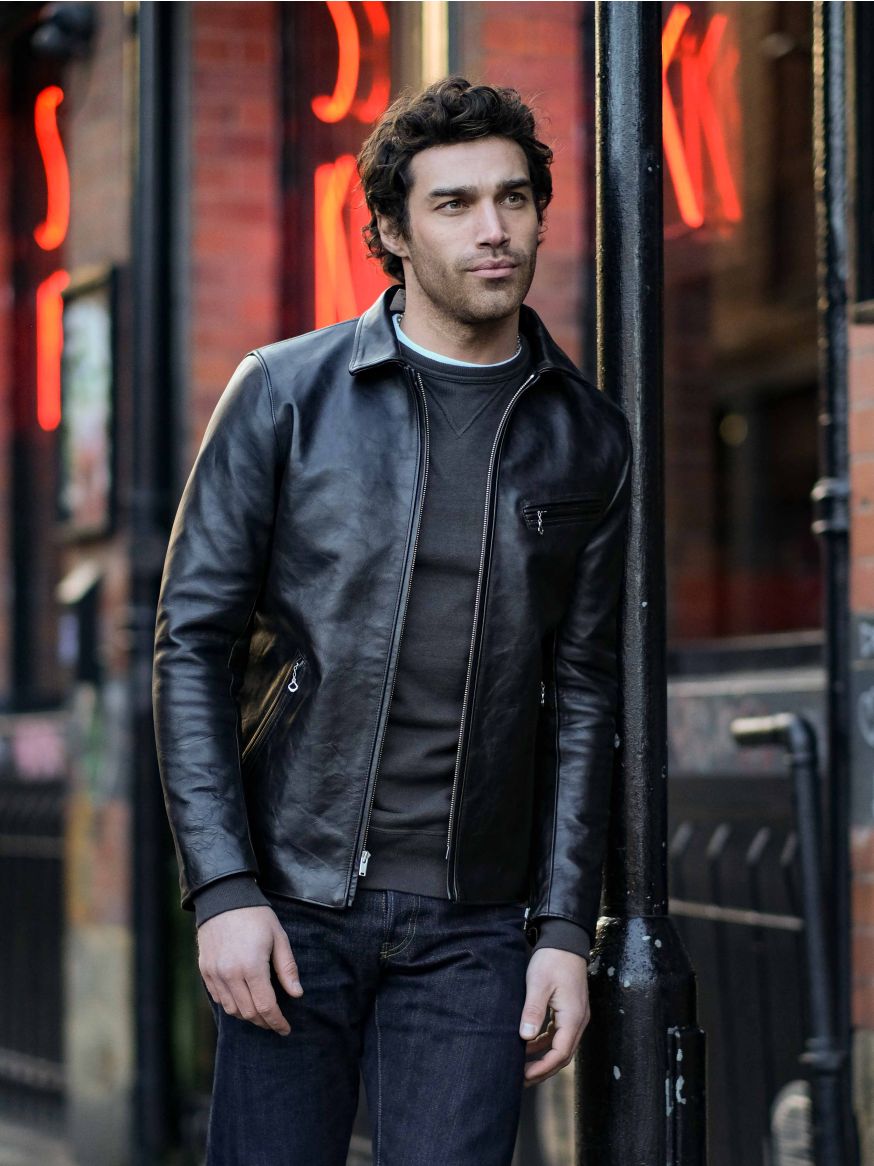 Fine Creek Leathers Alonzo Horsehide Jacket