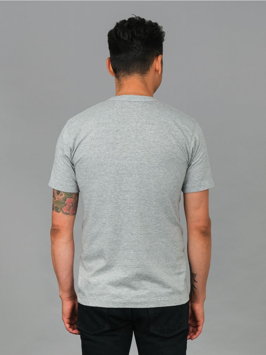 Utilitees Loopwheel Crew Neck T Shirt - Twin Pack - Grey