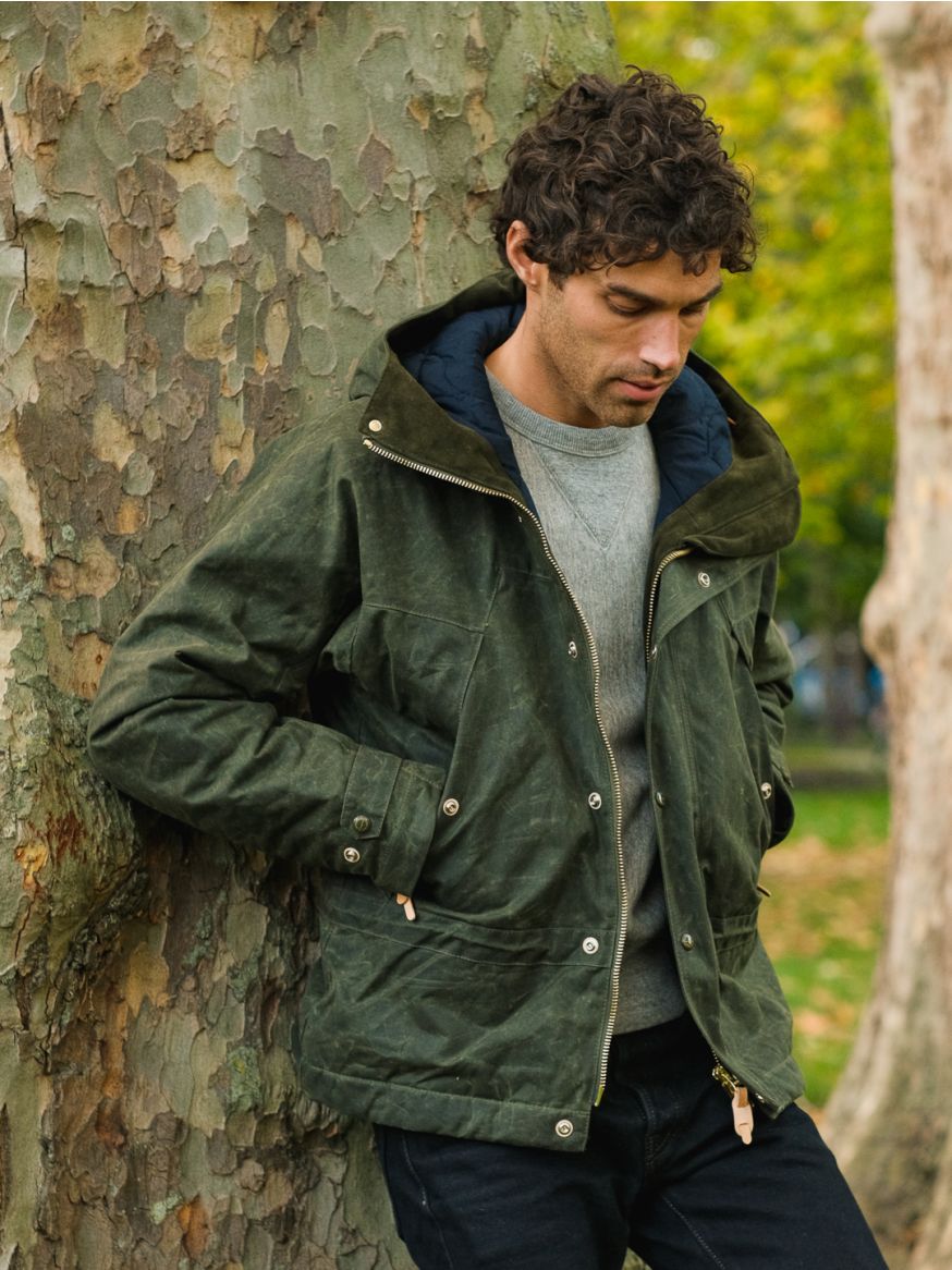 Manifattura Ceccarelli Mountain Jacket - Waxed Dark Green