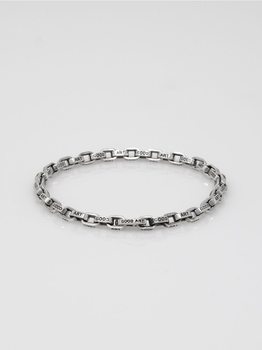 Good Art Sterling Silver Pequeño A Mano Bracelet