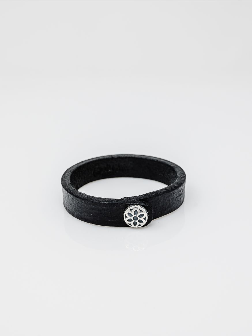 Good Art Single Snap Leather Rosette