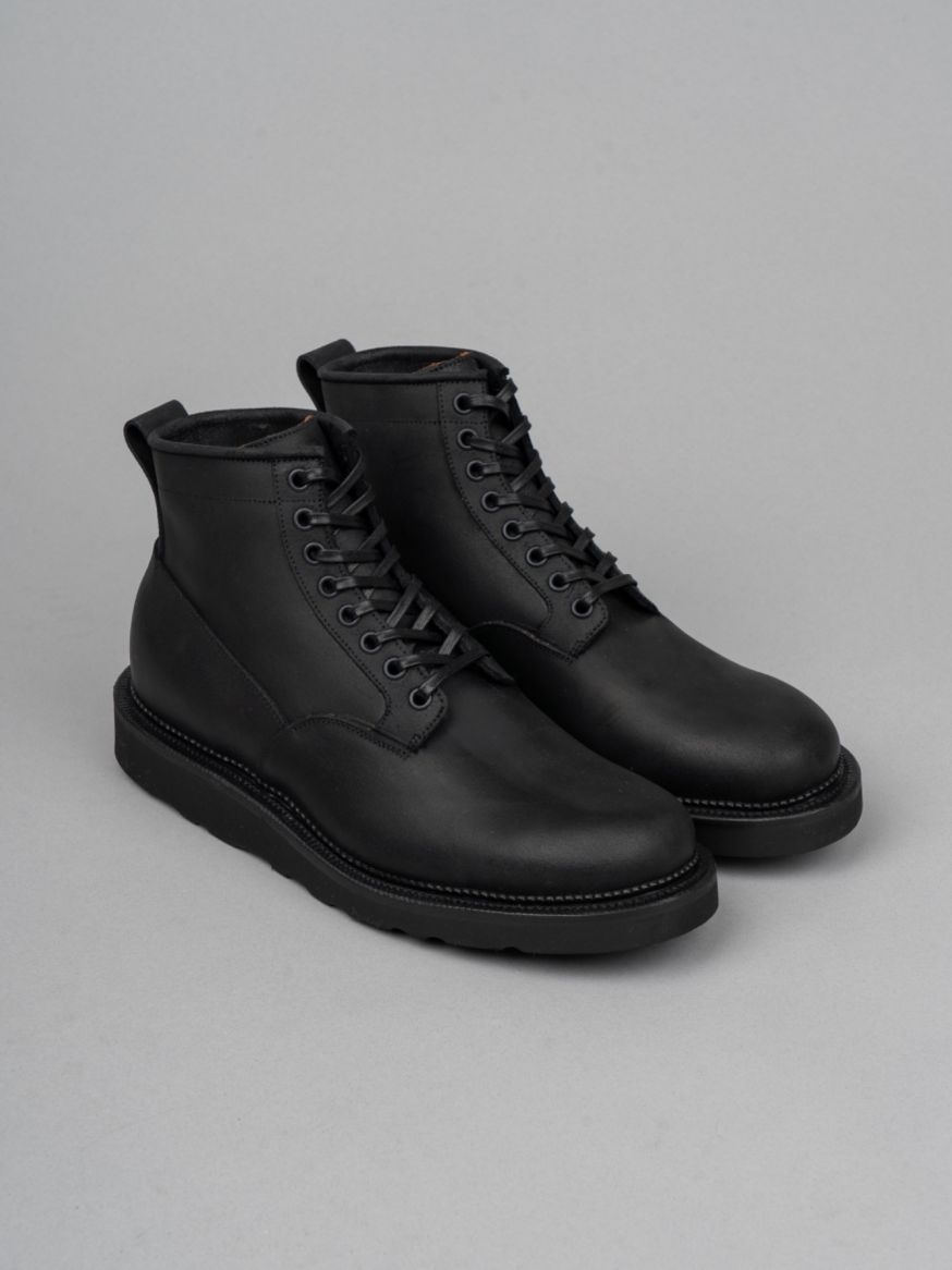 Viberg Scout Boot - Black Waxy Commander - 1035