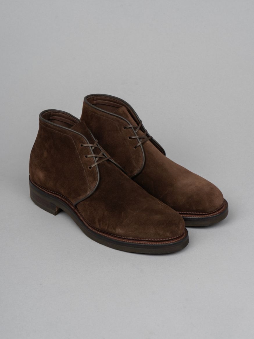 Viberg Uplands Boot - Sepia Janus Calf Suede - 1940