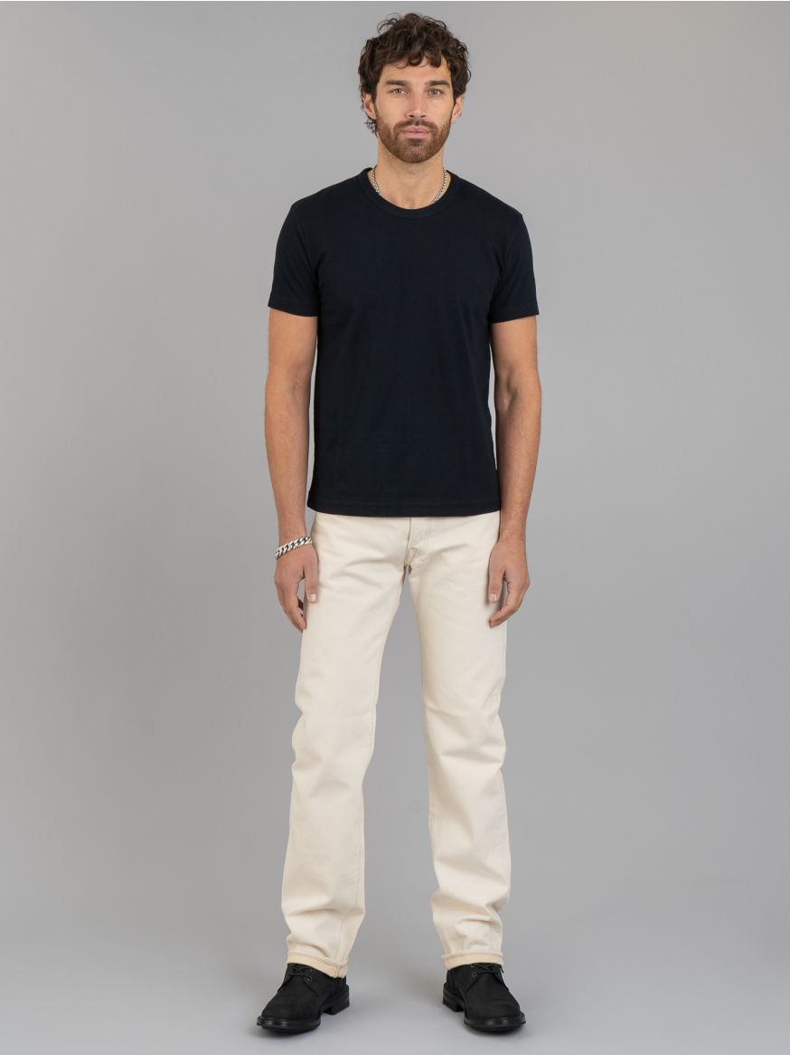 Pure Blue Japan Ecru Selvedge Jeans - Straight