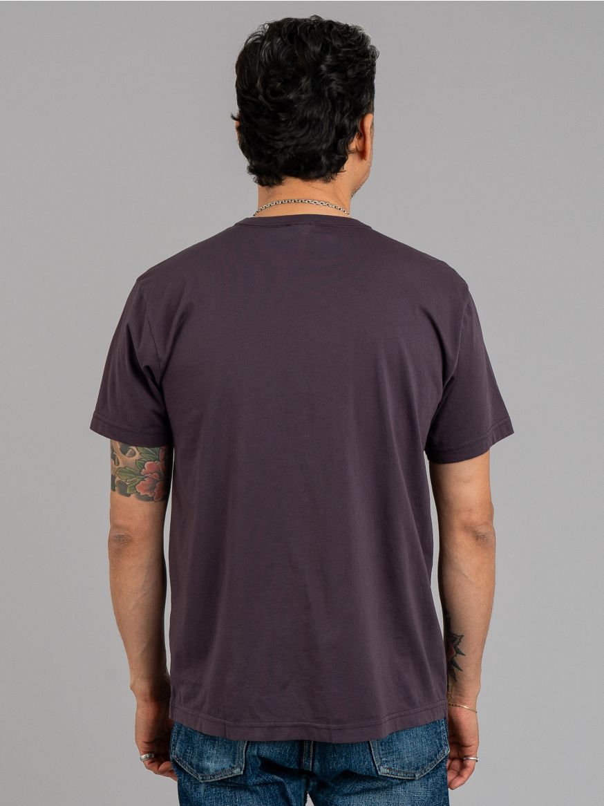 3sixteen Garment Dyed Pima T Shirt - Plum