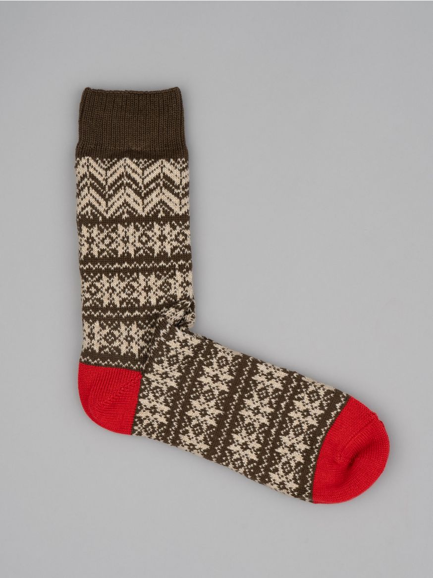 Decka Nordic Jacquard Socks - Bown