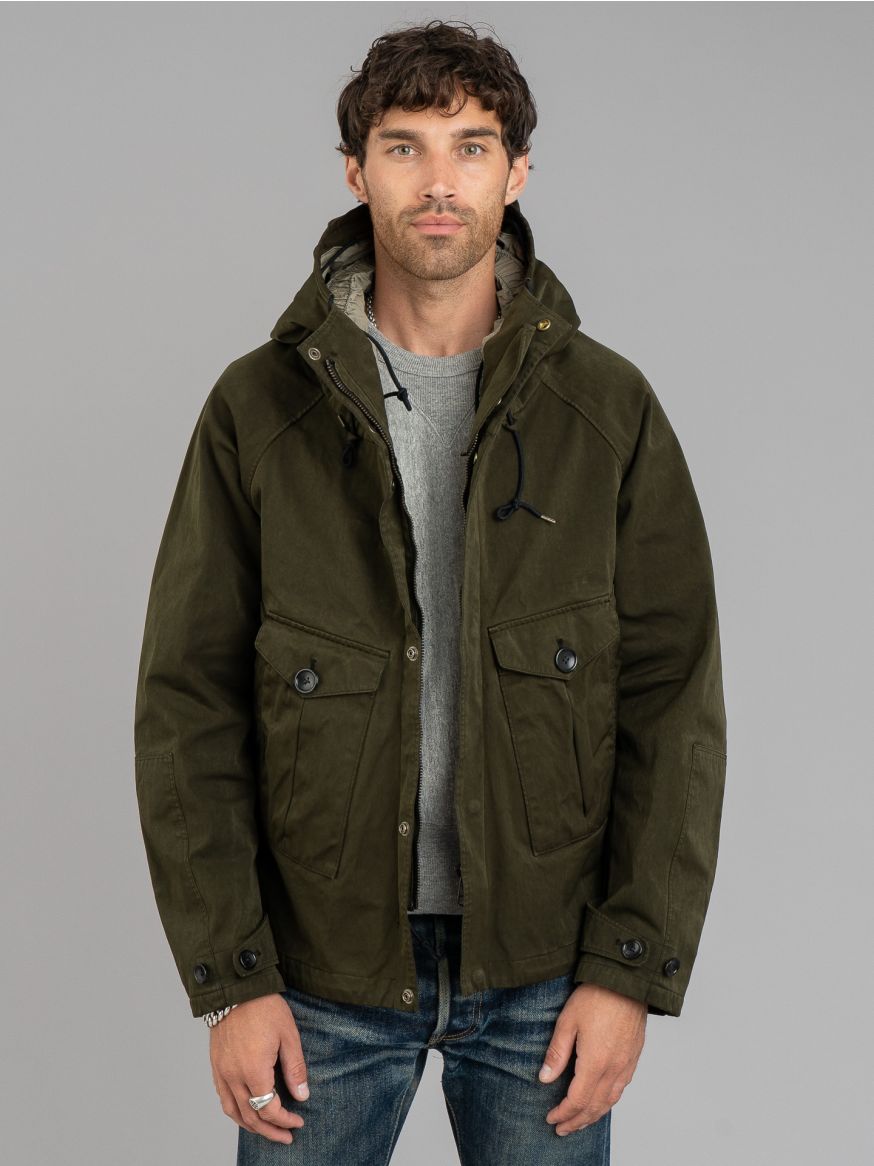 Ten c Tempest Anorak - Dark Green