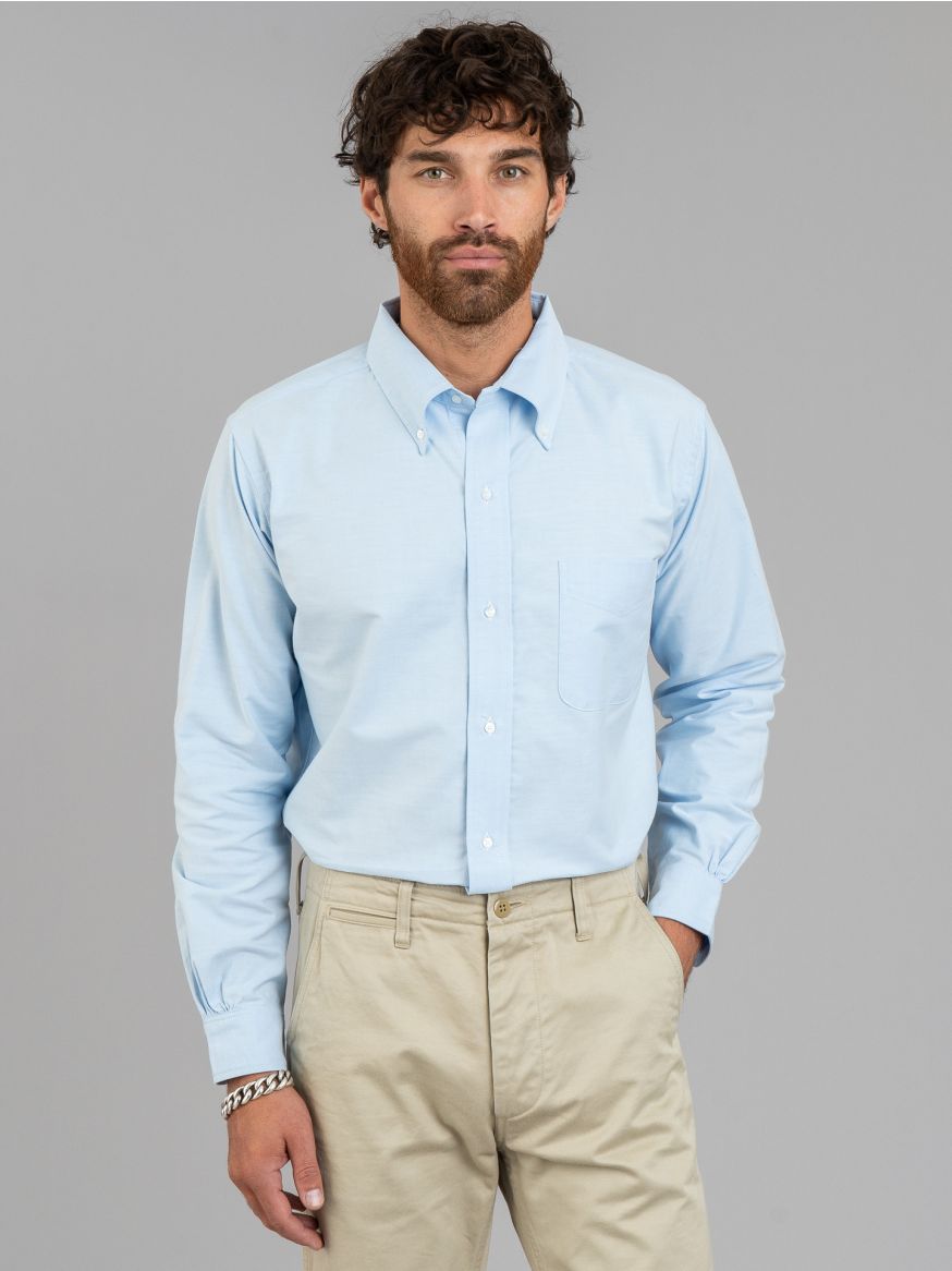 The Real McCoy’s Button Down Shirt - Light Blue