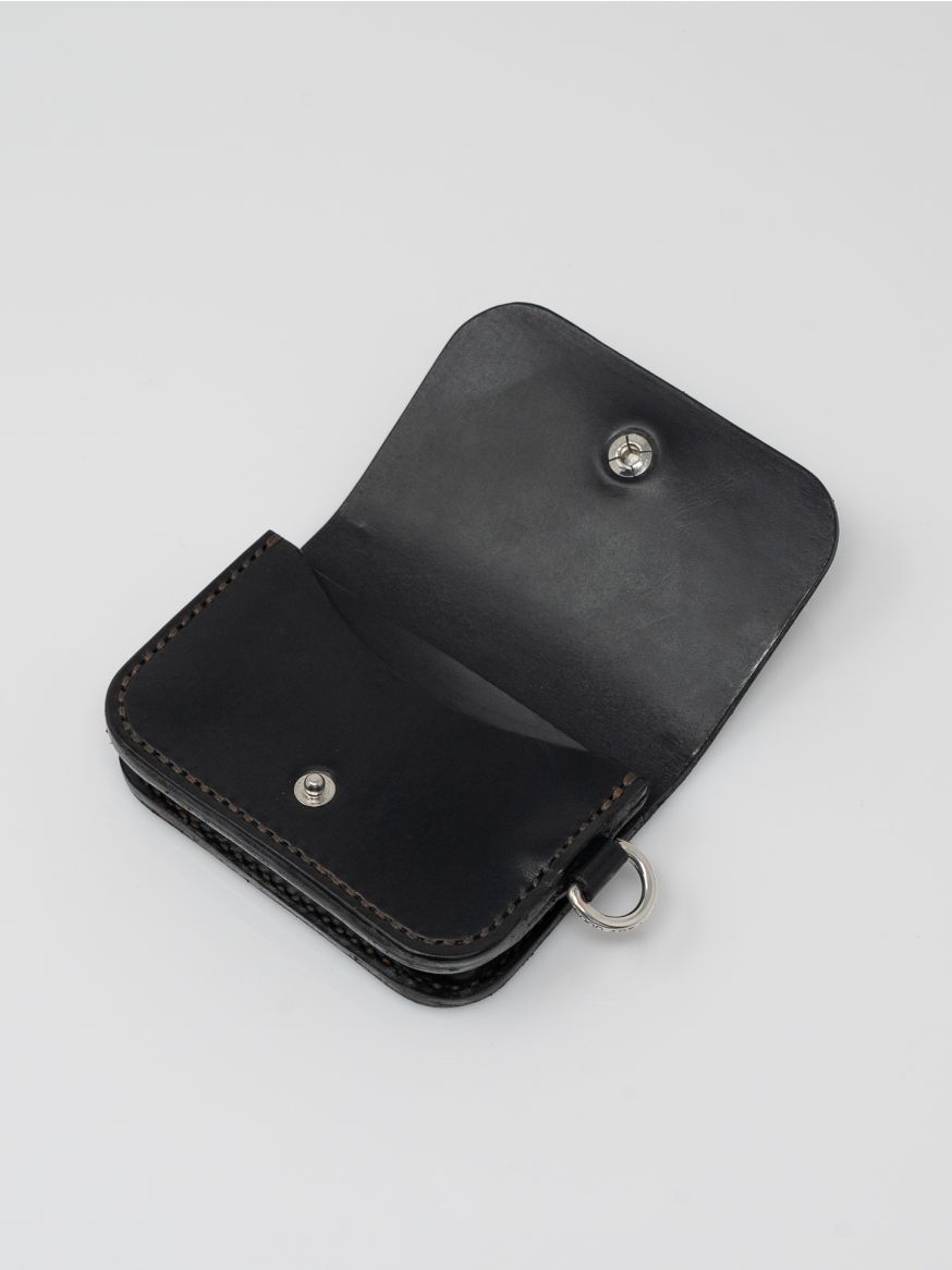 Good Art Card Satchel - Black Horsehide