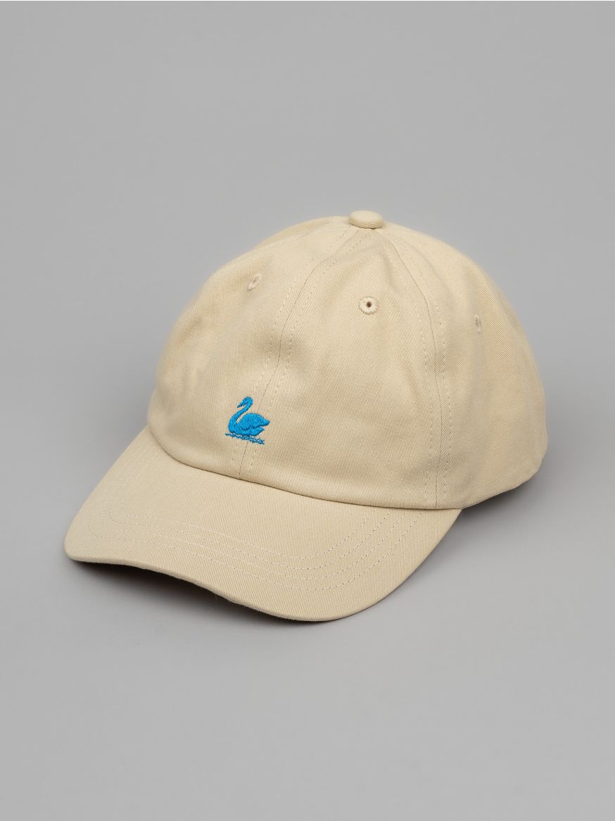 Merz b. Schwanen Swan Logo Cap -  Light Khaki