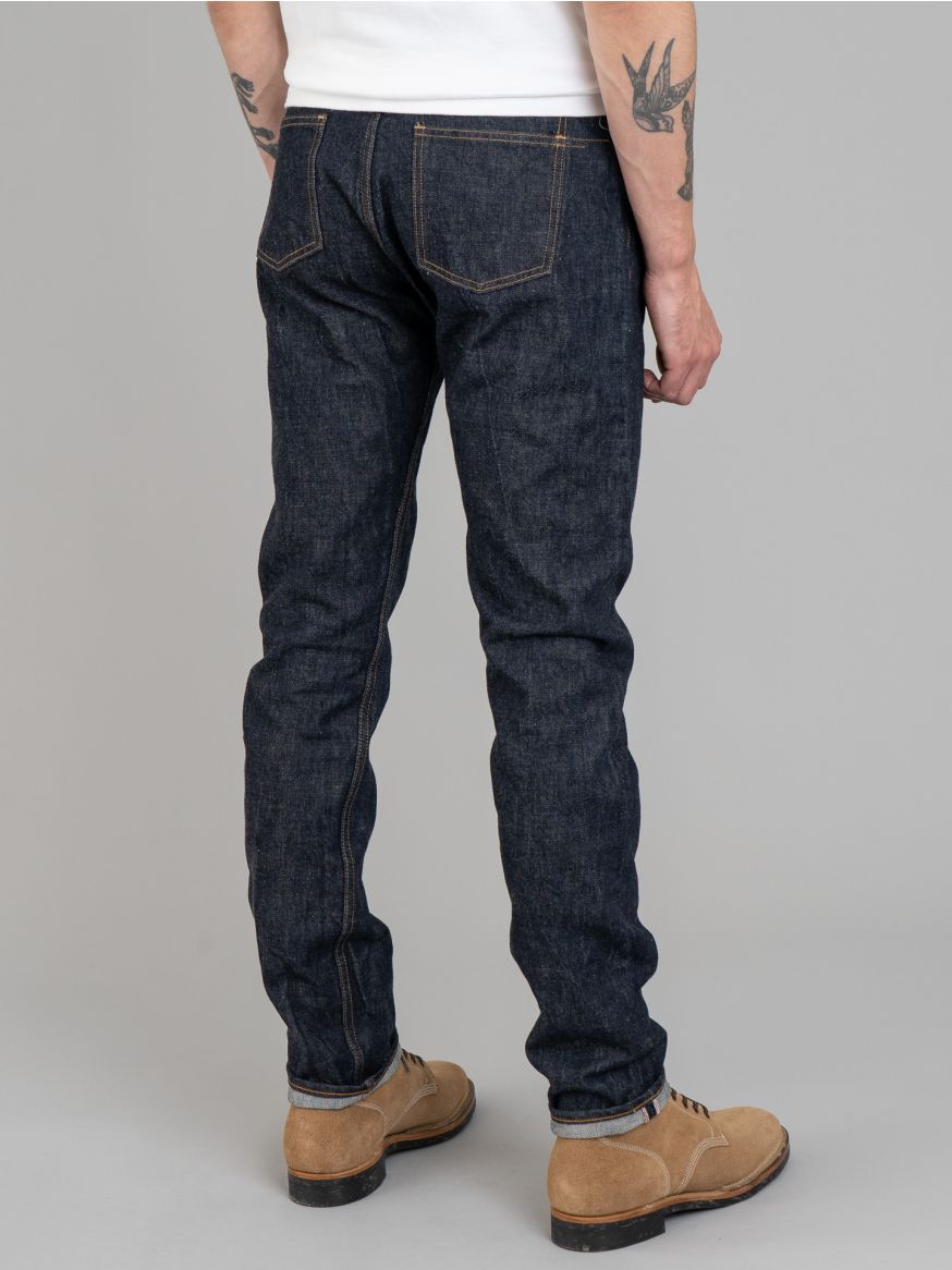 3sixteen CT-100xk Rinsed Indigo Kibata Selvedge Jeans - Relaxed Tapered