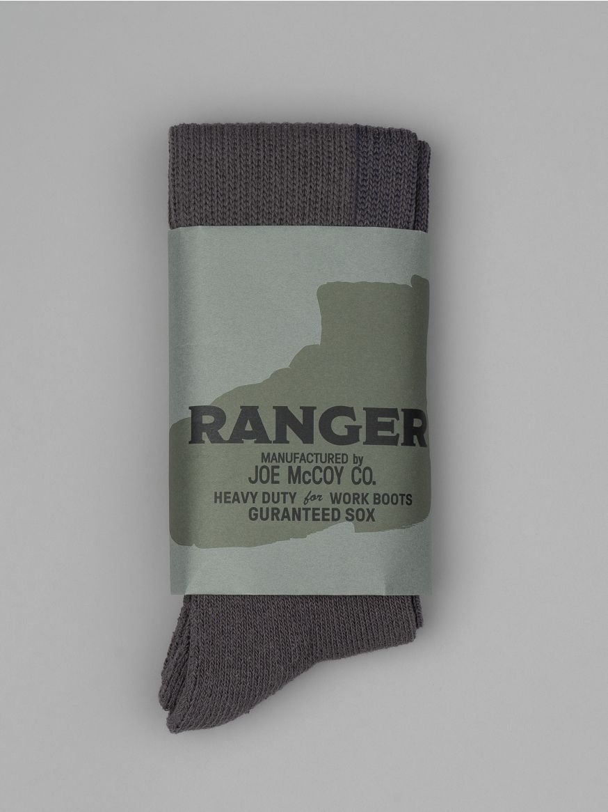 The Real McCoy’s ‘Ranger' Boot Socks - Grey