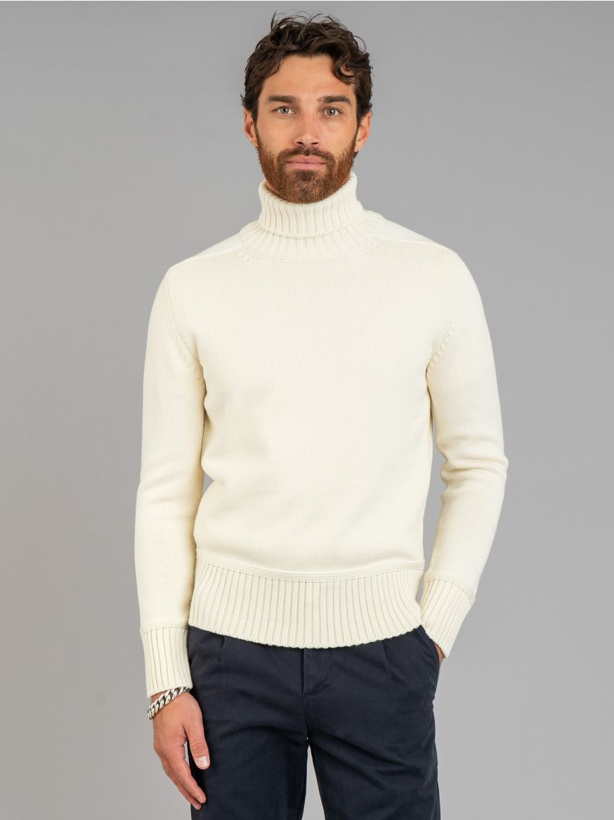 Manifattura Ceccarelli Turtleneck Sweater - Natural