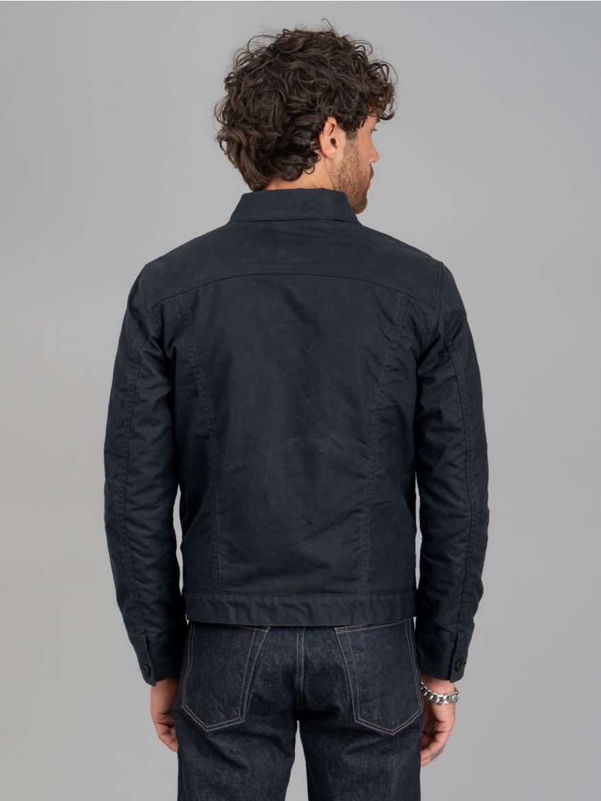 Rogue Territory x R&H Wool Lined Waxed Canvas Supply Jacket - Black Ridgeline