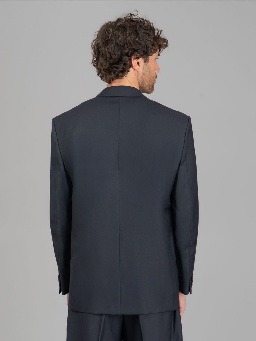 Comme des Garçons Homme Wool Serge Suit Jacket - Navy