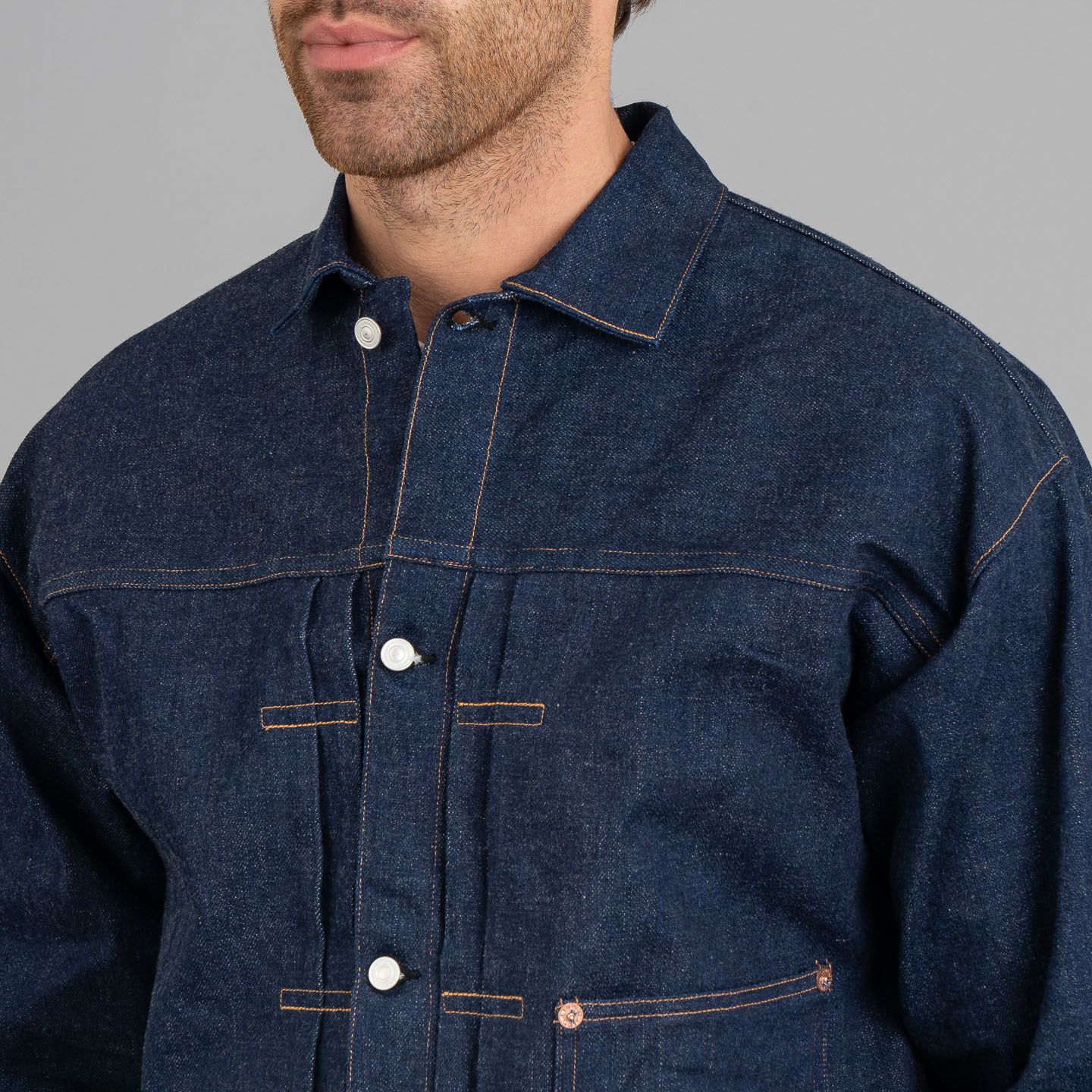 The Real McCoy's LOT.005J Selvedge Denim Type I Jacket
