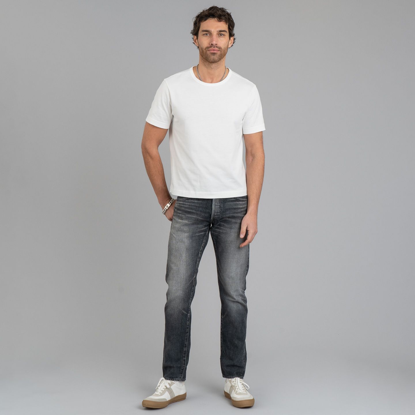 STUDIO D’ARTISAN D1826U デニムパンツ size 32 D1826UB Ivy Washed Black Jeans - Studio D'Artisan | R&H