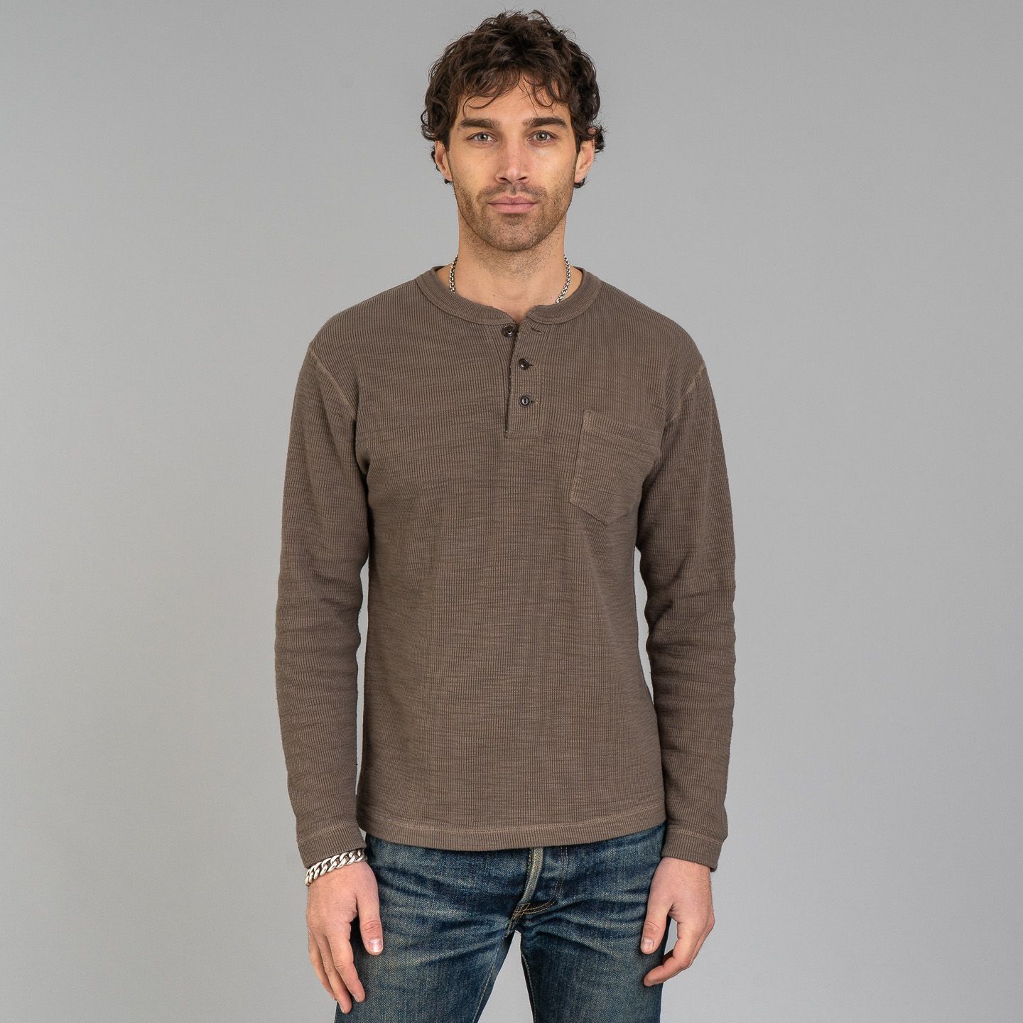Men's 100% Pima Cotton Henley