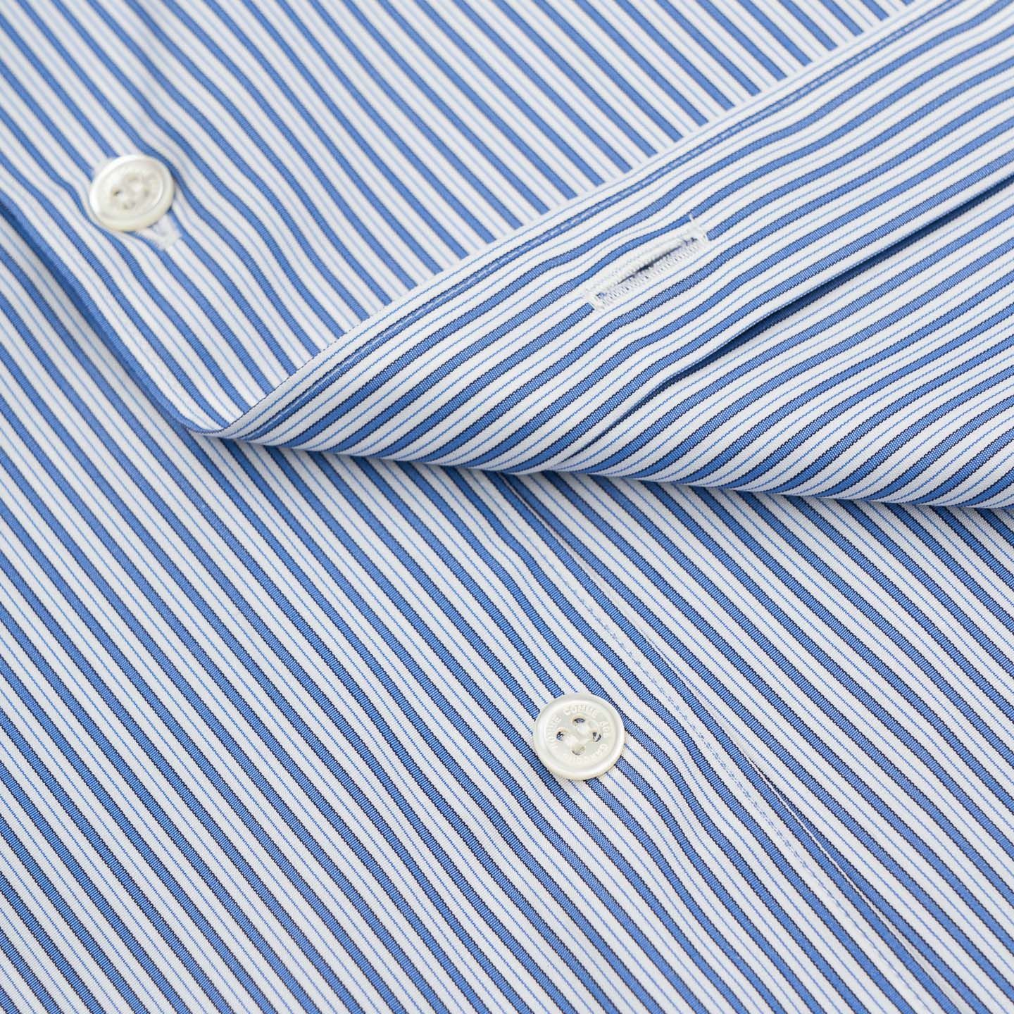 Comme des Garçons Homme Striped Cotton Oxford Shirt - Navy