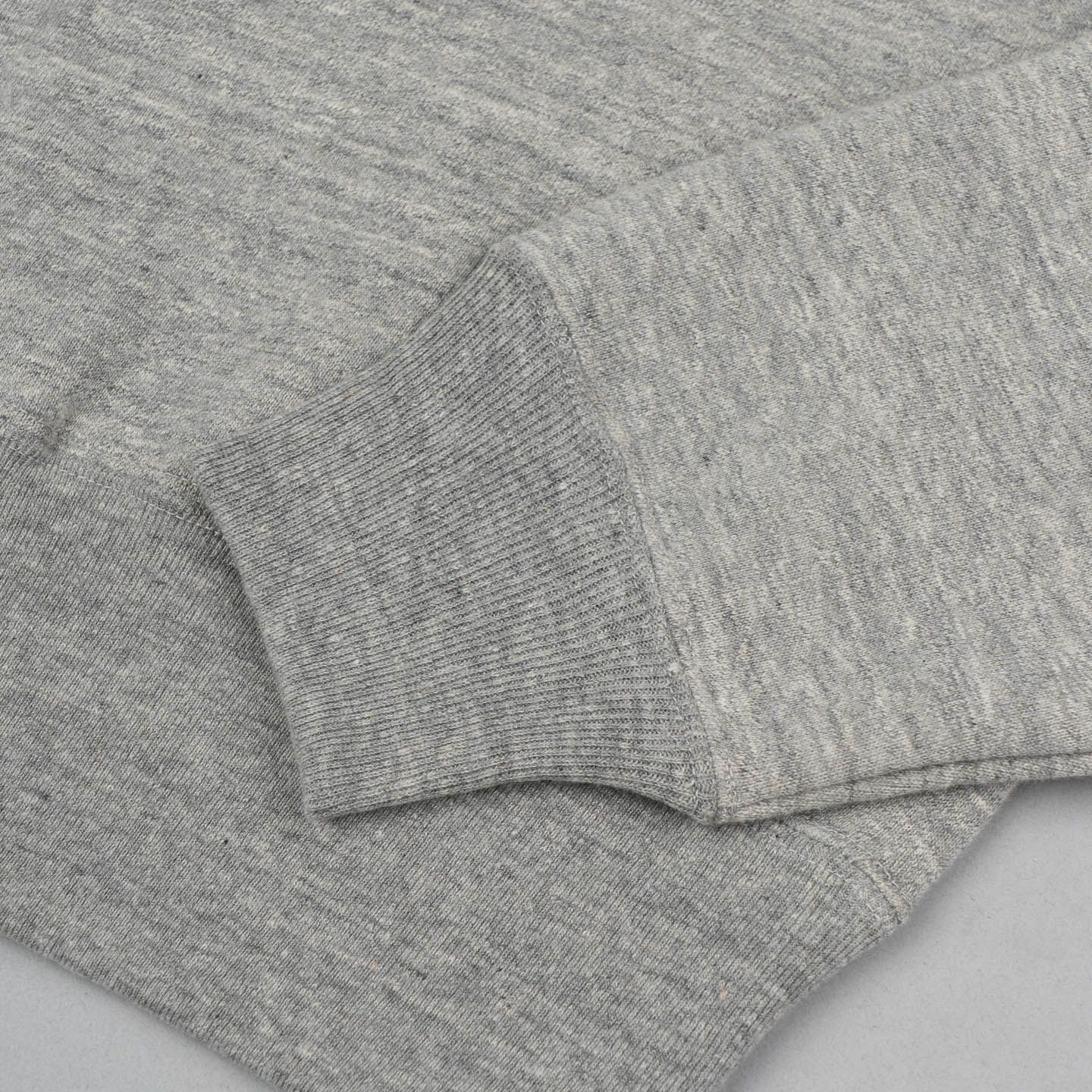 The Real McCoy's 9oz Loopwheeled Raglan Sweatshirt - Grey