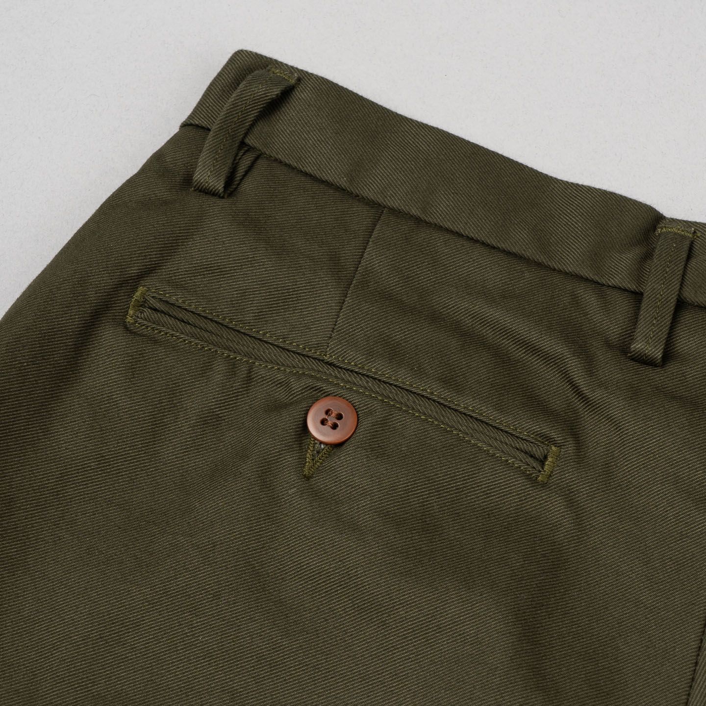 A.PRESSE Chino Trousers [OLIVE] - Fresh Service NECESSARY or
