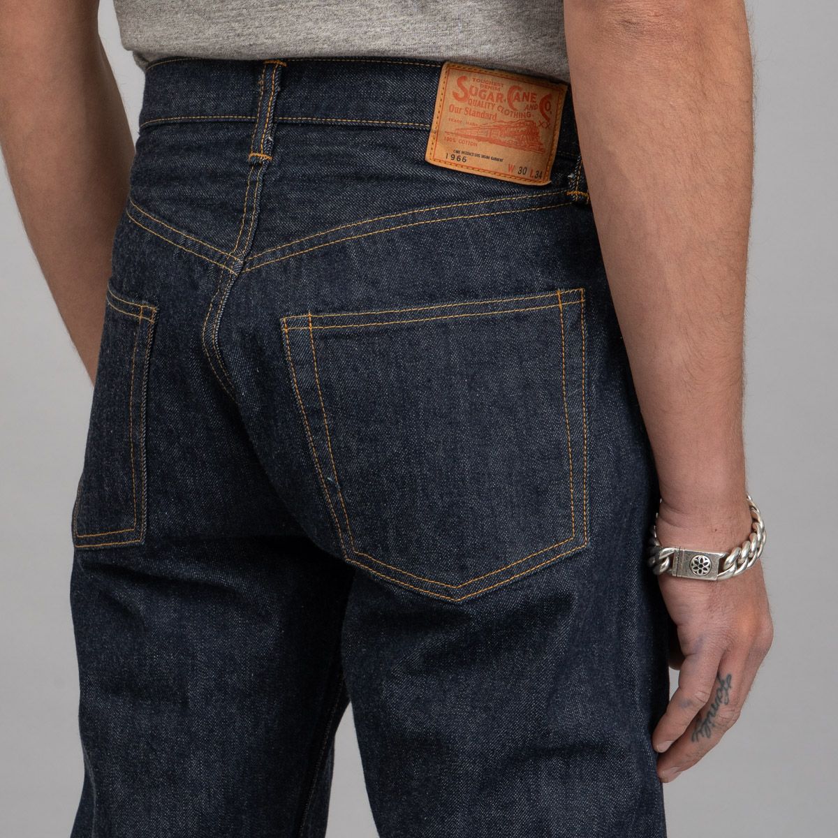 Sugar Cane 14oz 1966 Indigo Selvedge Jeans - Relaxed Tapered