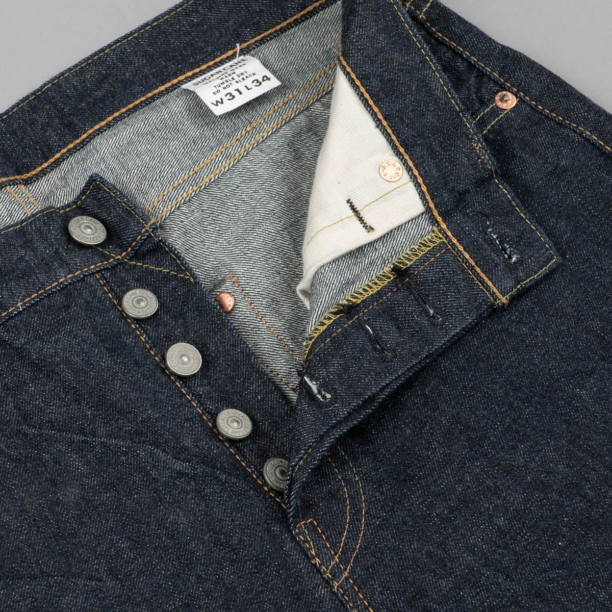 Sugar Cane 12oz 1947 Type II Indigo Selvedge Jeans - Slim