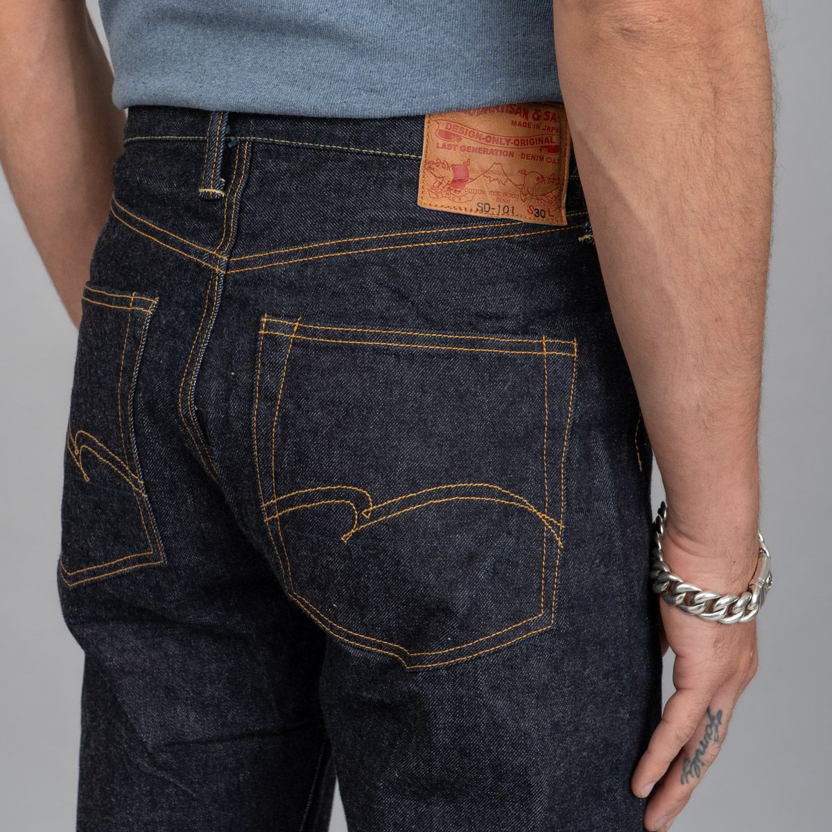 パンツ STUDIO D'ARTISAN SD-101 STUDIO D'ARTISAN & SA. - 15oz Selvedge Denim Regular