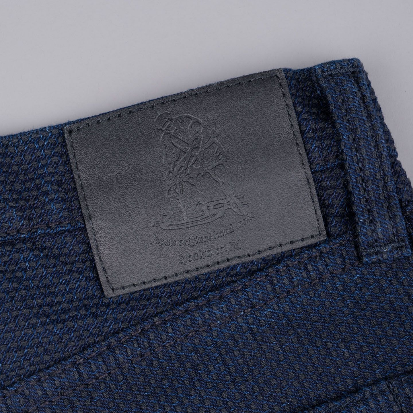 BLUE BLUE PURE INDIGO 「ARIGATO」XL ブラック Blue Blue Japan Arigato | Grailed