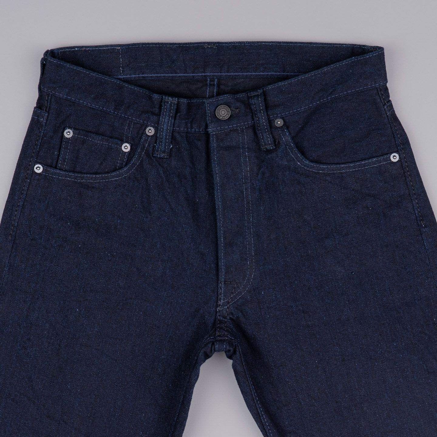 Pure Blue Japan XX-003-IDBK 14oz Indigo/Black Selvedge Jeans