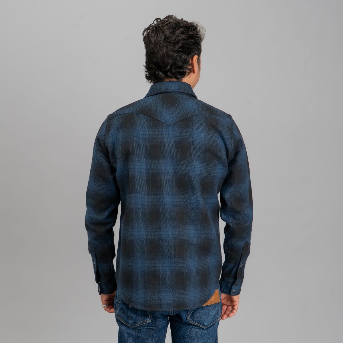 IHSH-264 UHF Western Navy Ombré - Iron Heart | Rivet & Hide