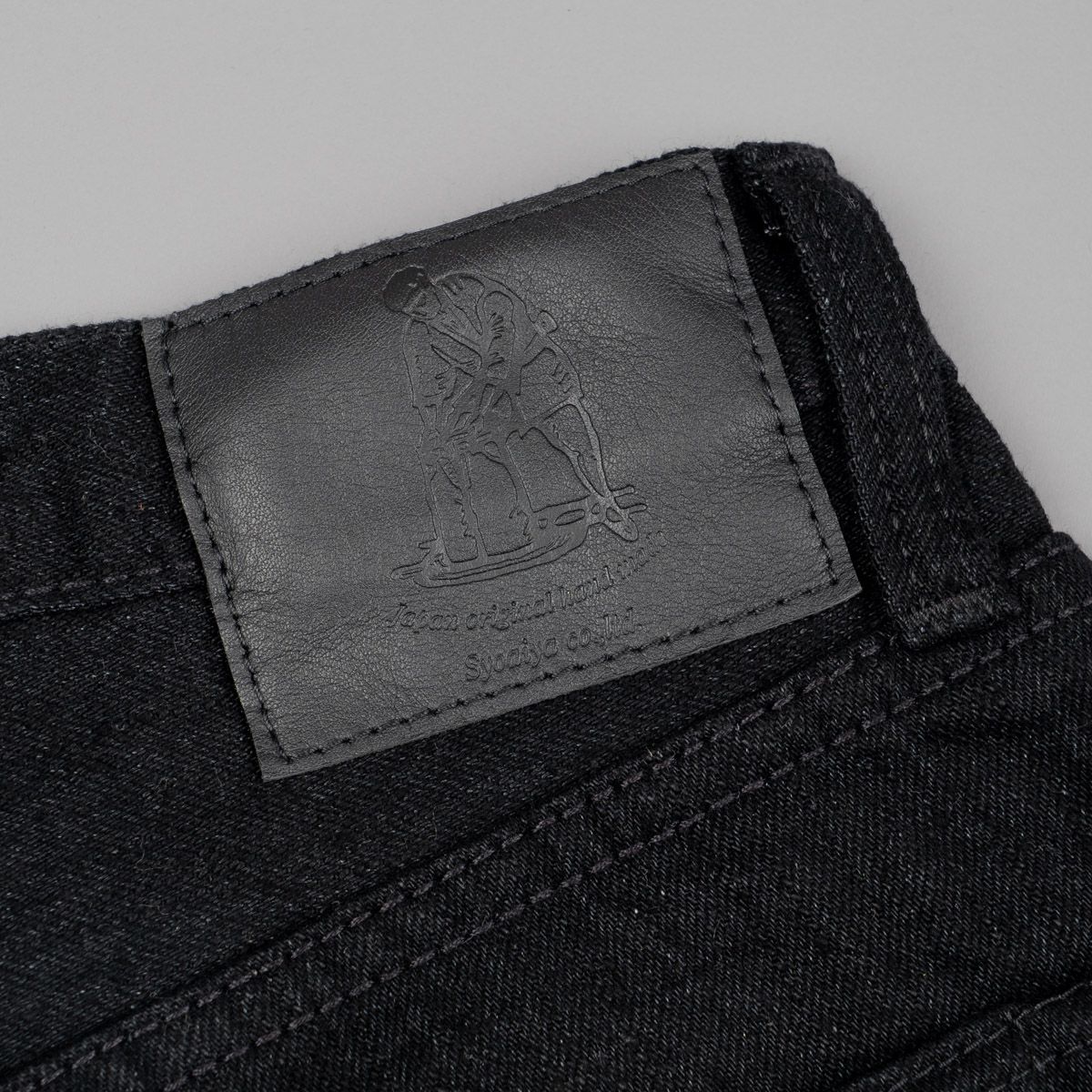 hoレターパックプラス15 Pure Blue Japan XX-003-BK Double Black Jeans - Straight