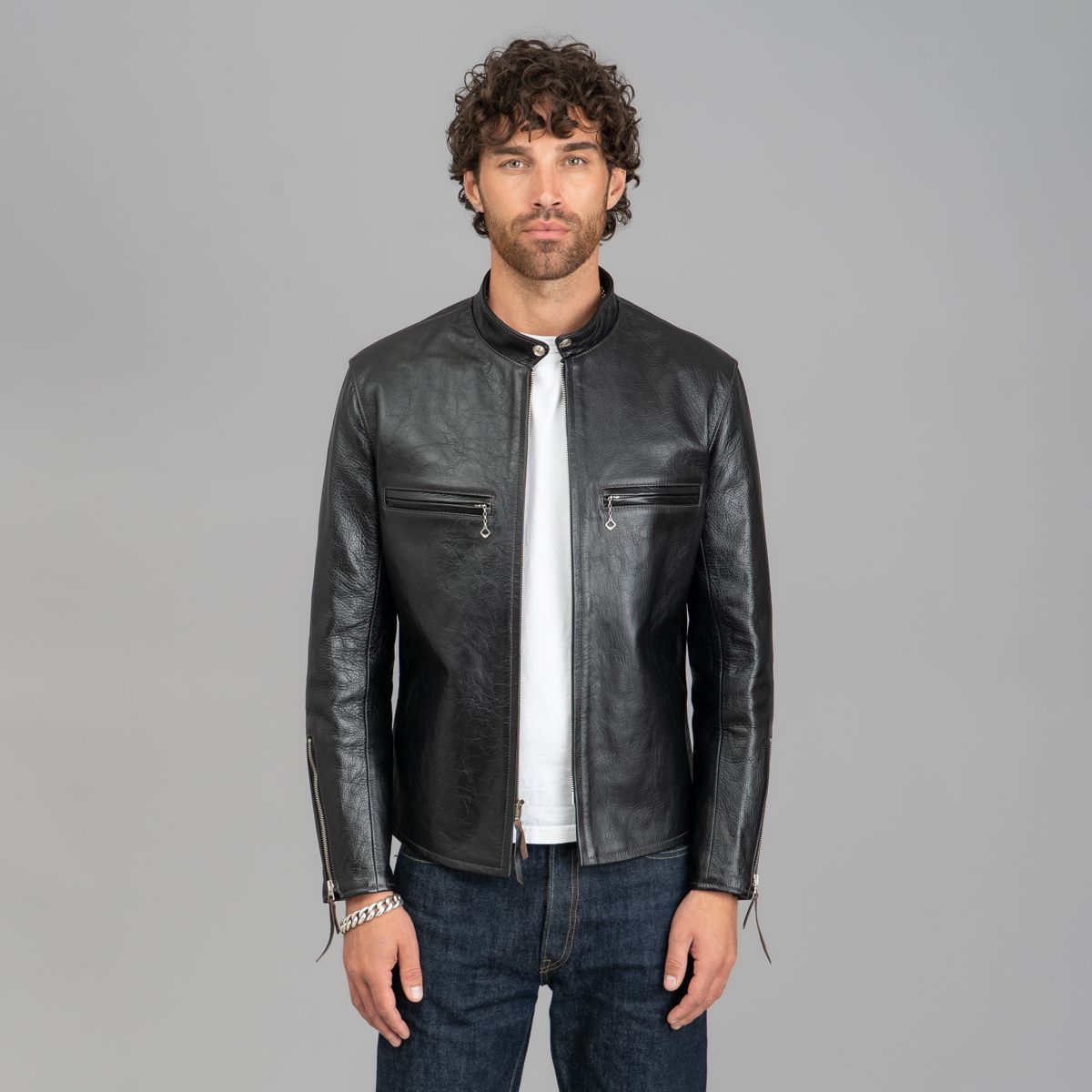 Size46|THE REAL McCOY'S & CO. BUCO J-100 The Real McCoy's Buco J-100 Horsehide Jacket - Black
