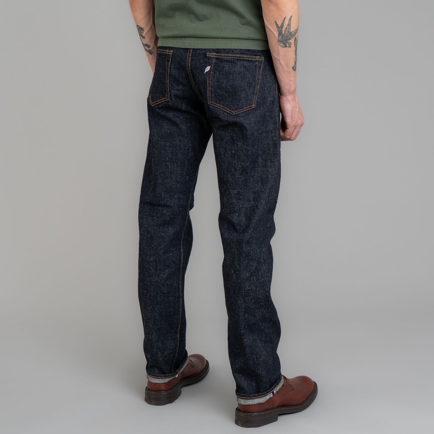 SLB-003 Slub Denim Jeans Straight - Pure Blue Japan | R&H