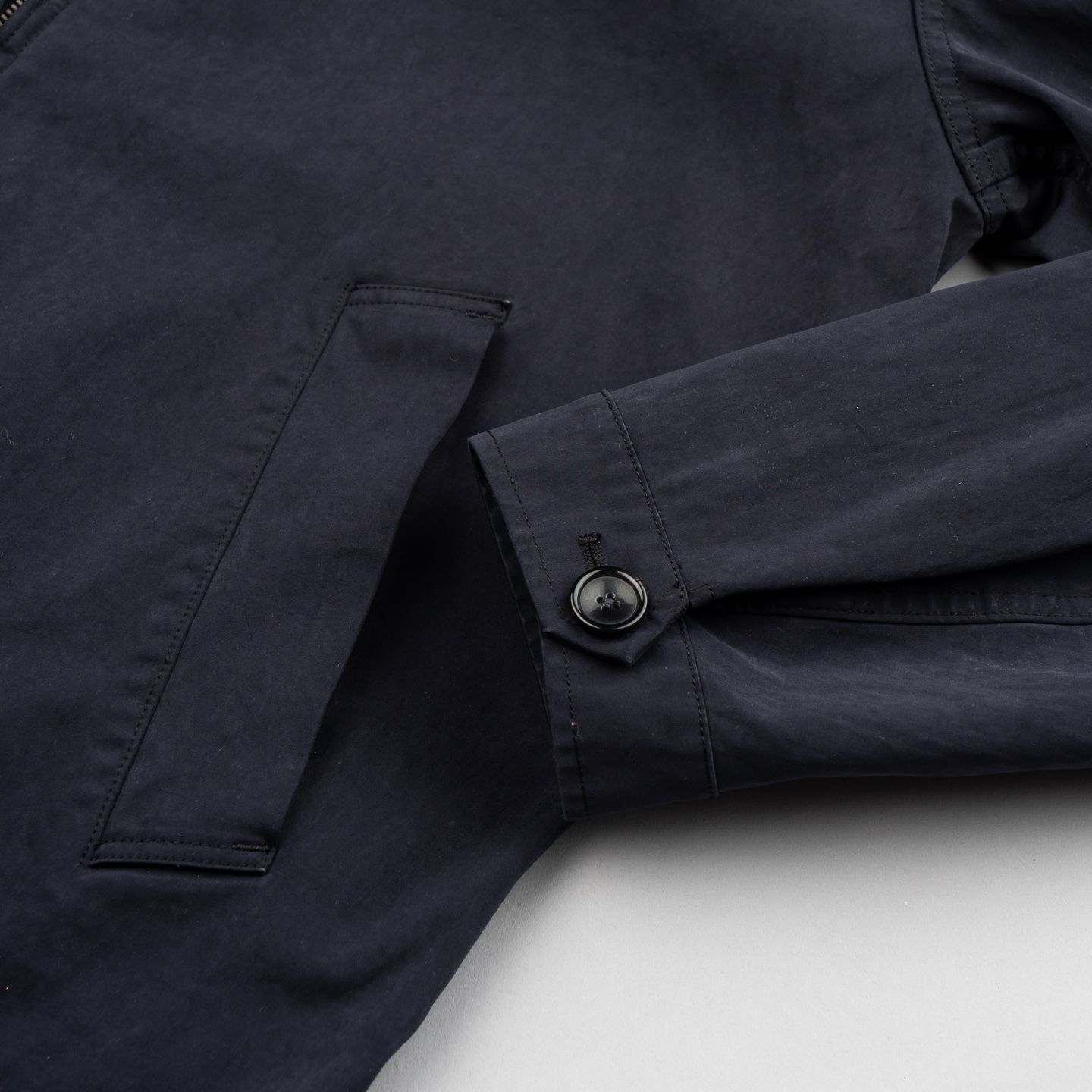 Garment Dyed Anorak Navy - Ten c | Rivet & hide