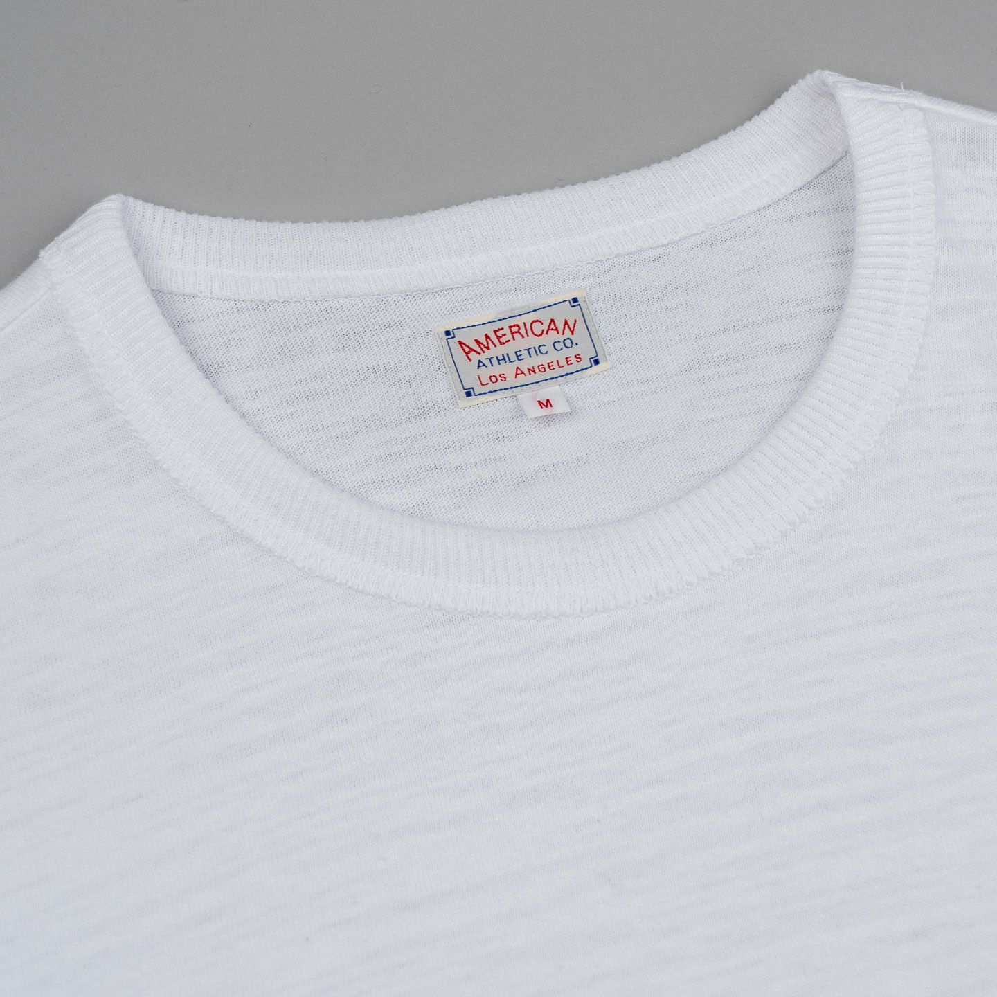 MC19010 Loopwheel Athletic Tee White - The Real McCoy's | R&H