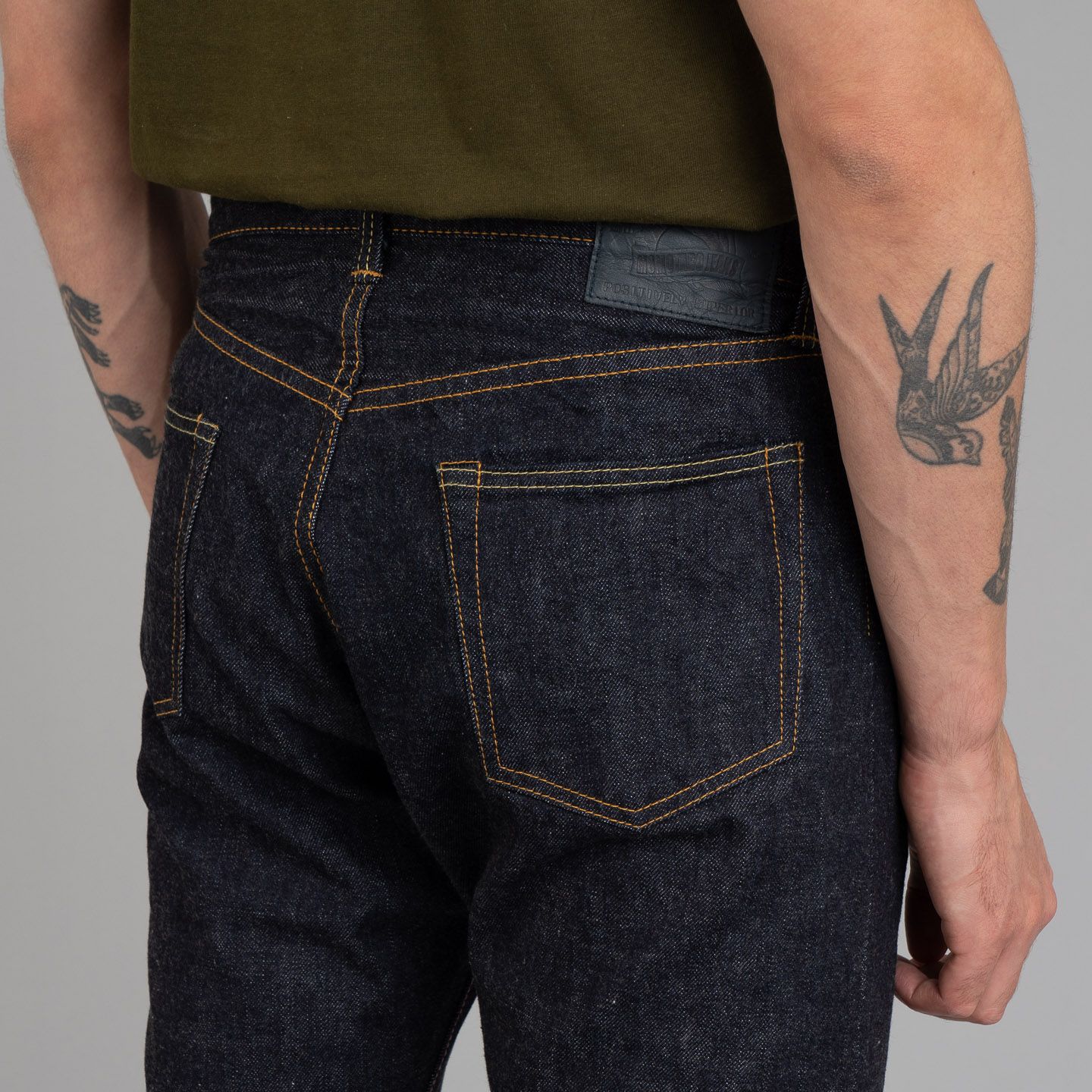 0405-13 13oz High Tapered Jeans - Momotaro | Rivet & Hide