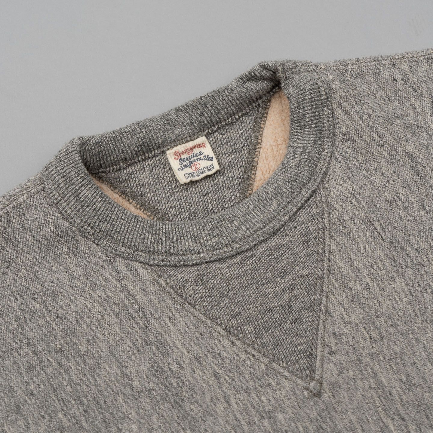 プーカ　Pu'ca UES Pucara Sweatshirt Grey – Durable Aspero Cotton, Made in