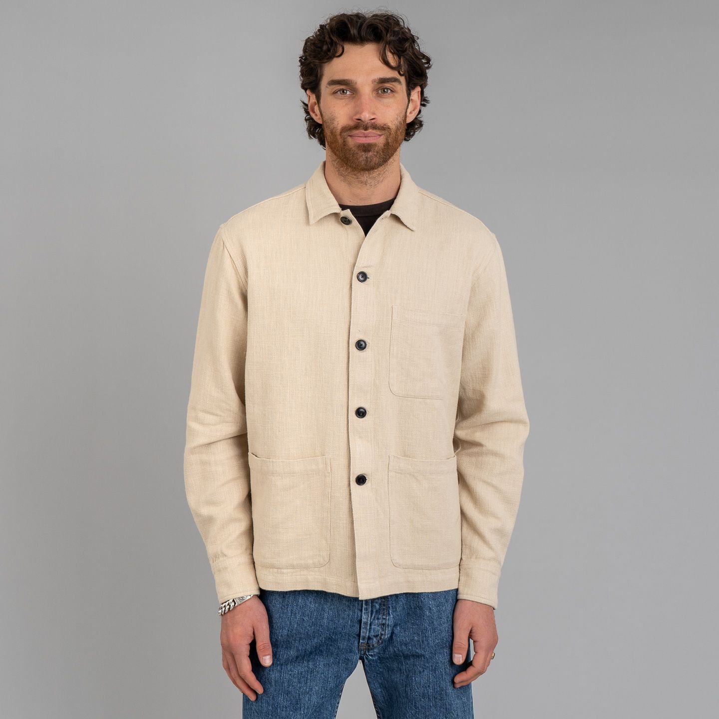 Shop Jacket Alabaster - 3sixteen | Rivet & Hide