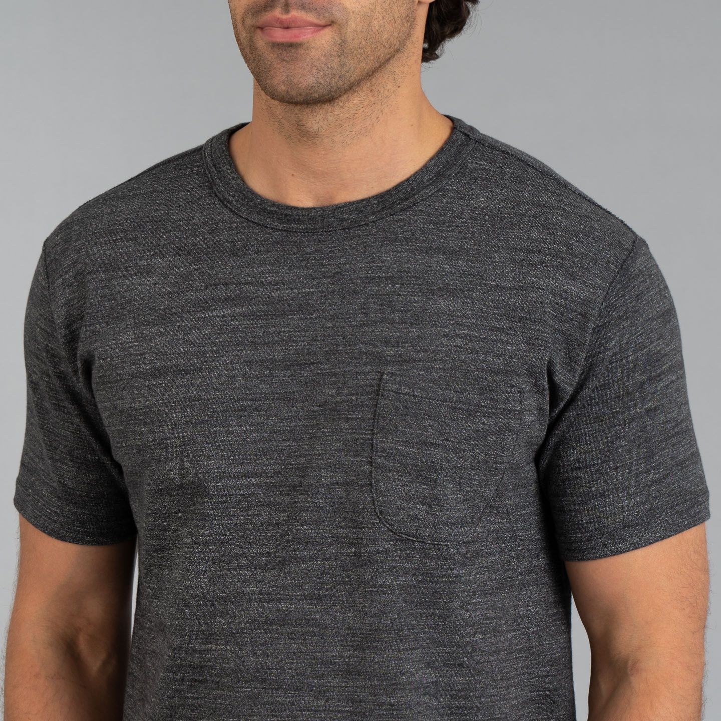 Black Suvin Gold Loopwheeled Tee - Studio D'Artisan | R&H