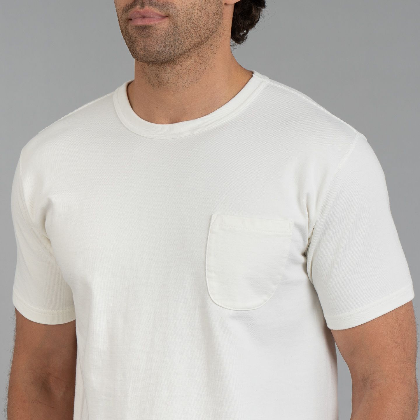 White Suvin Gold Loopwheeled Tee - Studio D'Artisan | R&H